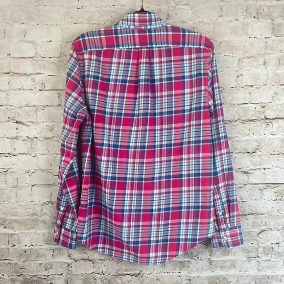 Vineyard Vines Men's Small Long Sleeve Button Down Slim Fit Tucker Shirt Plaid S - Picture 6 of 7
